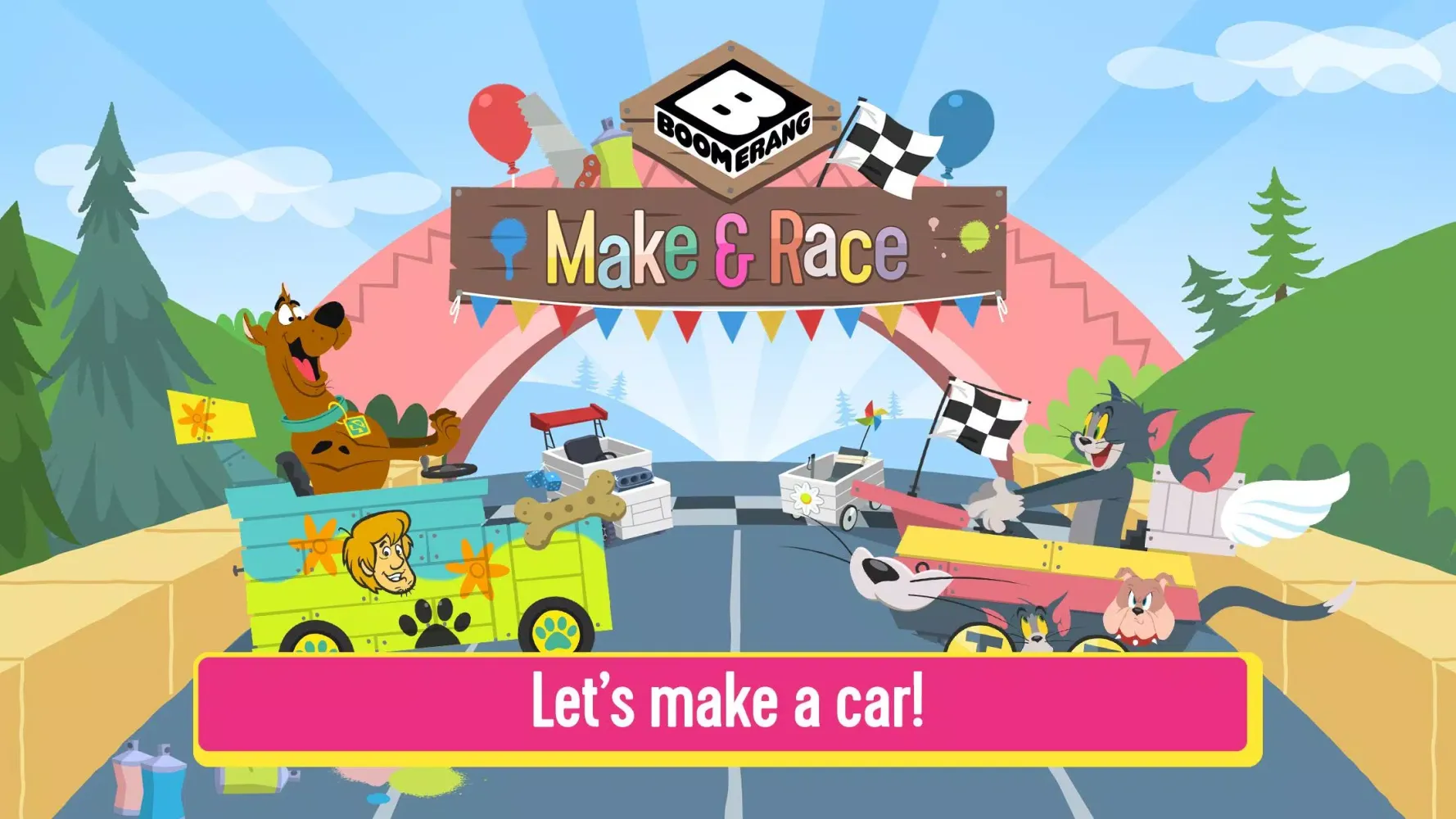 Tangkapan layar Make and Race