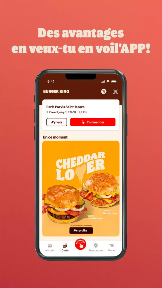 BURGER KING France スクリーンショット