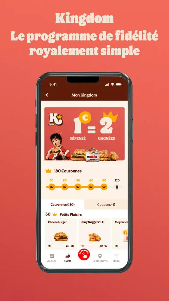 BURGER KING France スクリーンショット