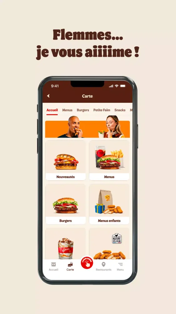 BURGER KING France スクリーンショット