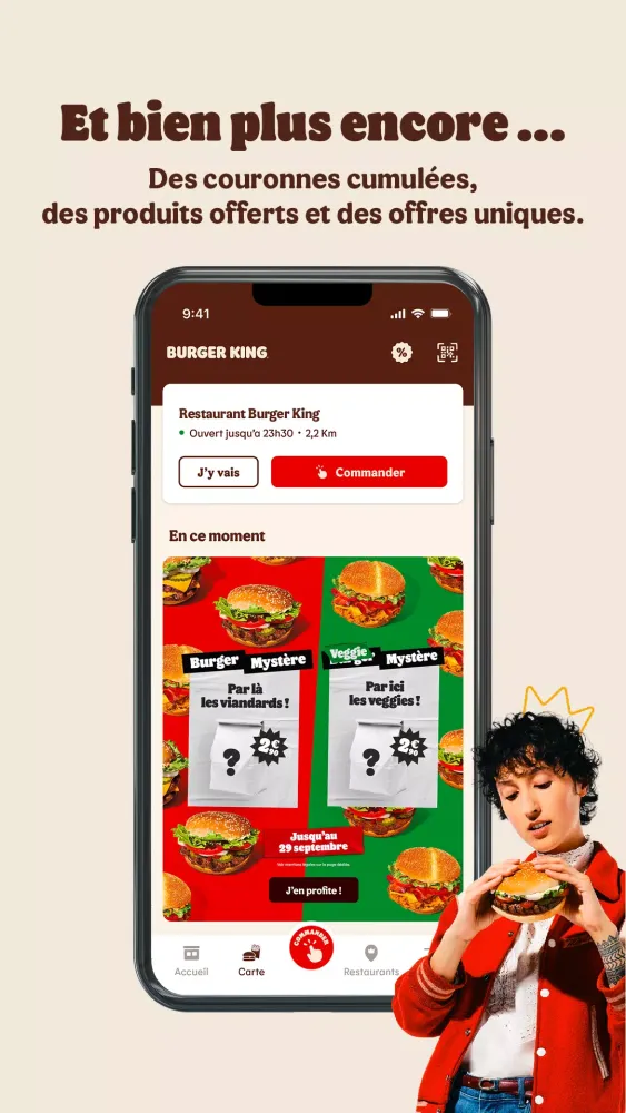 BURGER KING France スクリーンショット