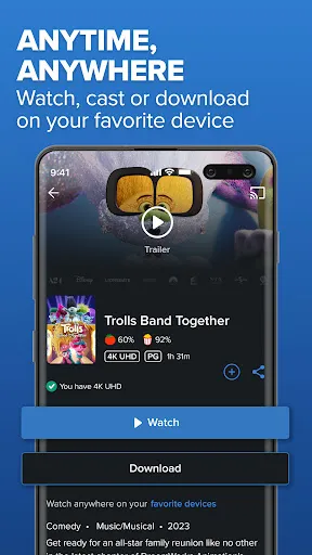 Ảnh chụp màn hình của Fandango at Home - Movies & TV