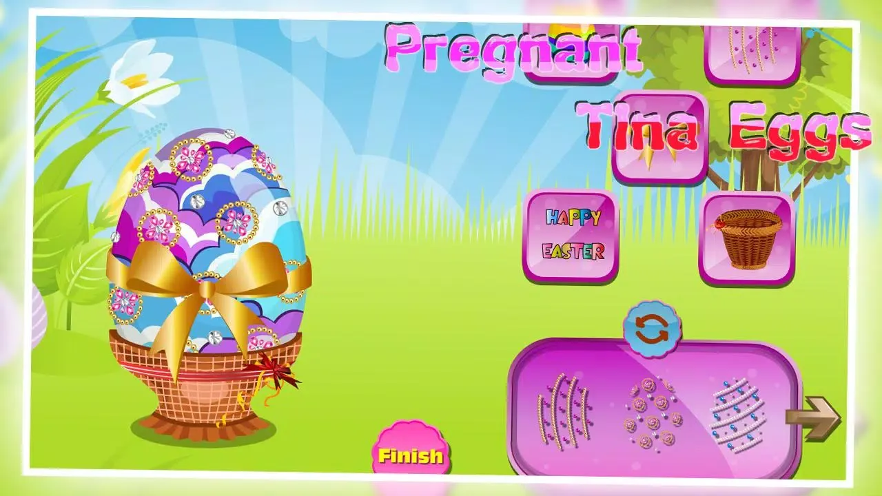 Pregnant Tina eggs स्क्रीनशॉट