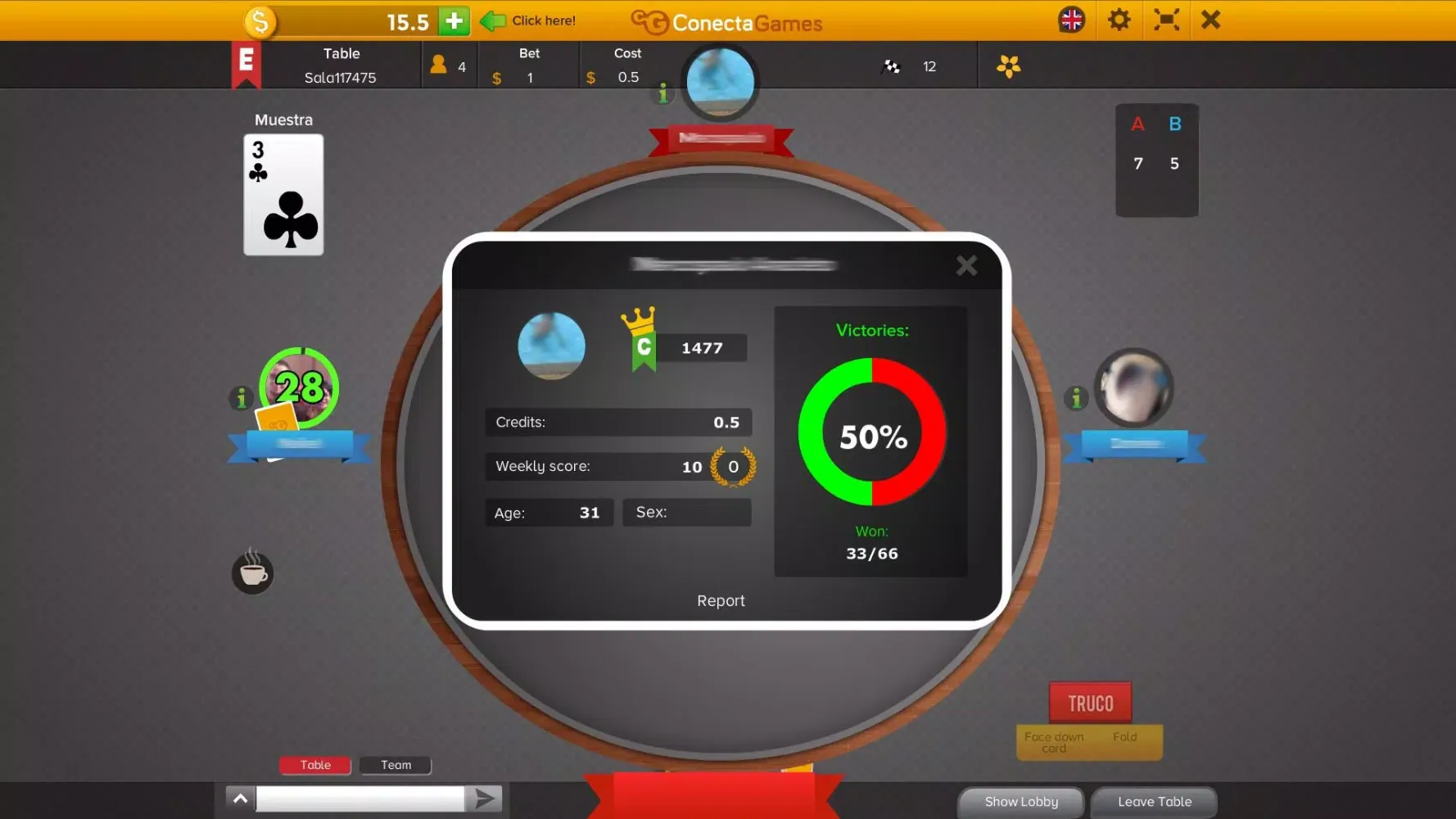Truco Paulista Screenshots