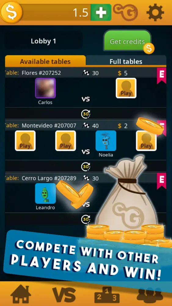 Screenshot di Truco Uruguayo