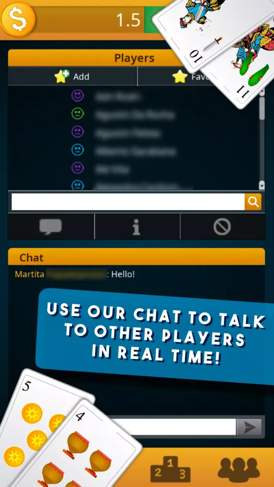 Screenshot di Truco Uruguayo