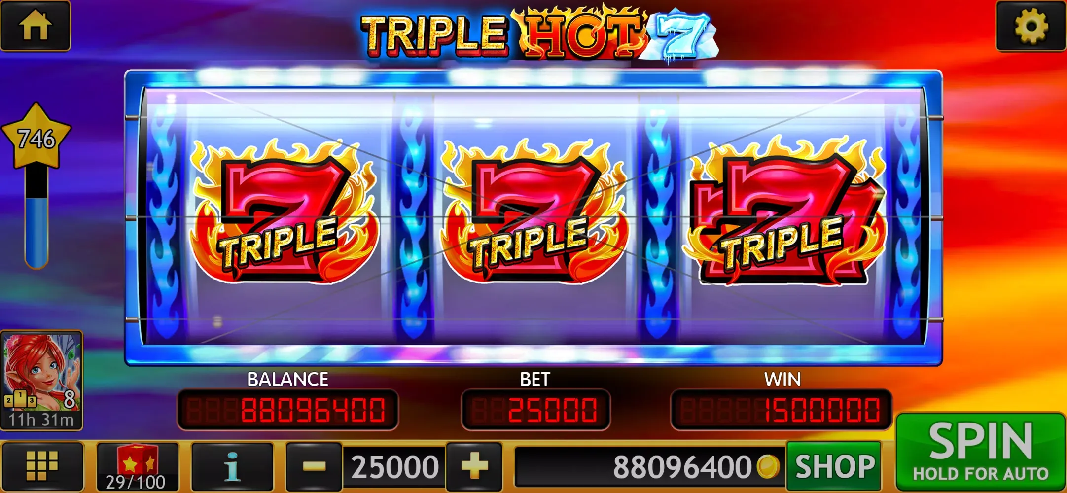 Ảnh chụp màn hình của Wild Triple 777 Slots Casino