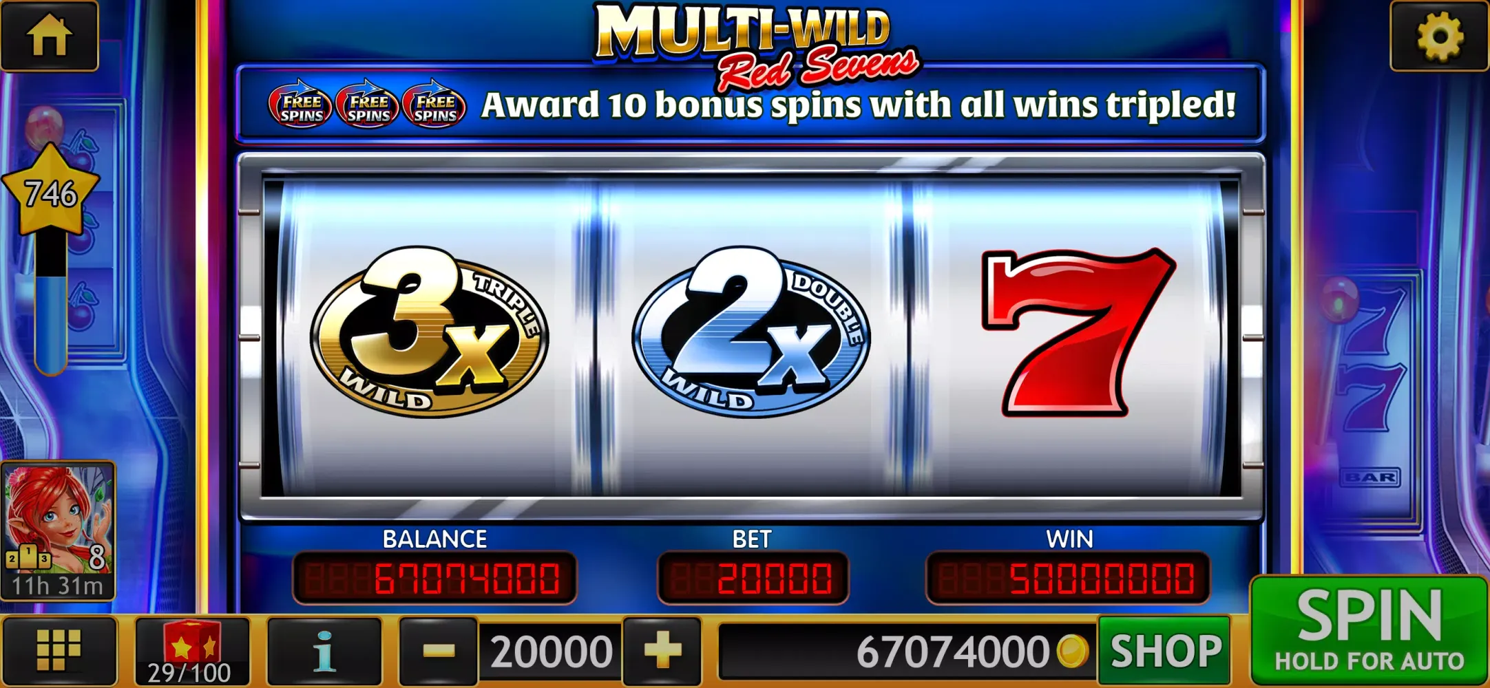 Ảnh chụp màn hình của Wild Triple 777 Slots Casino