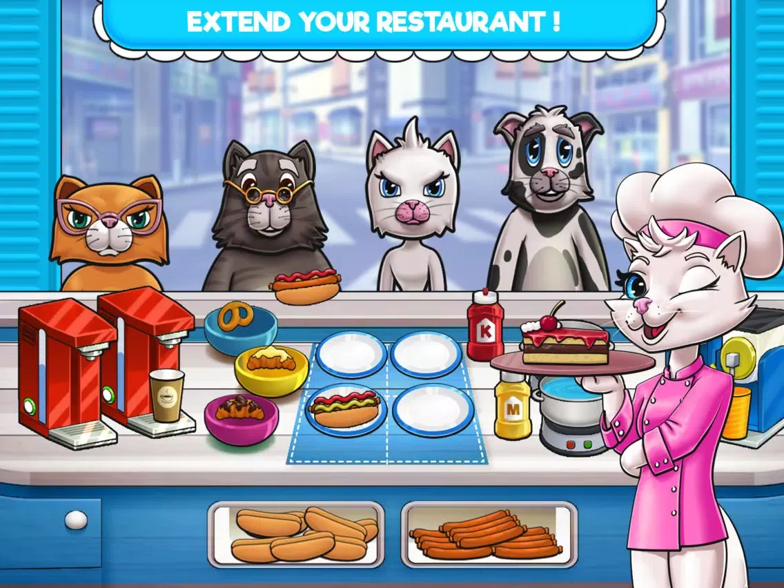 Kitty Kate Food Restaurant iPad  Screenshots