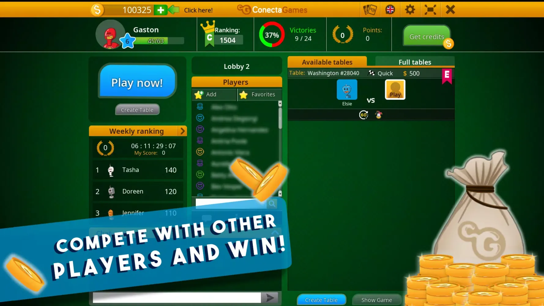 Captures d'écran de Hand and Foot Canasta