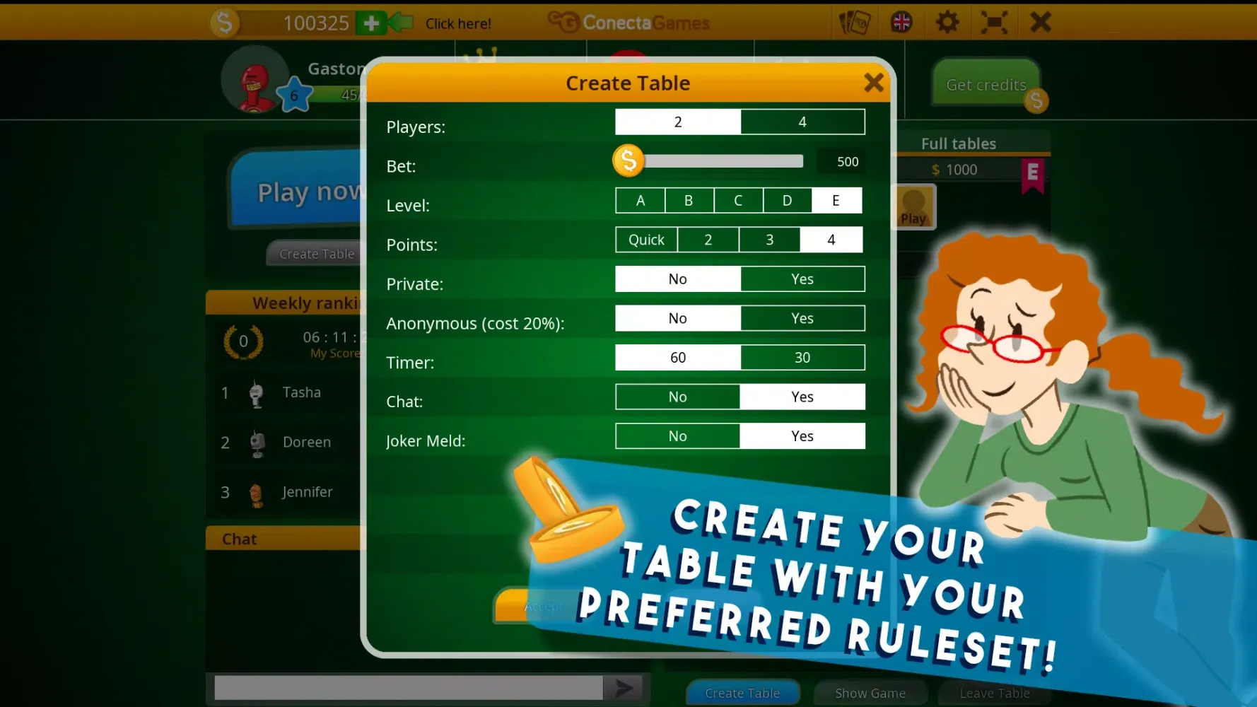Captures d'écran de Hand and Foot Canasta
