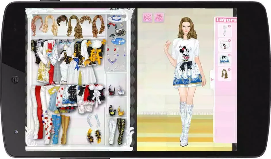 Kate Pop Dress Up Screenshots