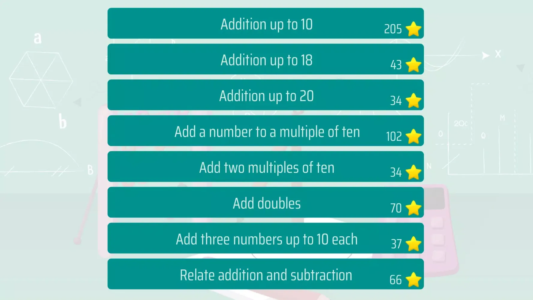 First grade Math - Addition 스크린샷