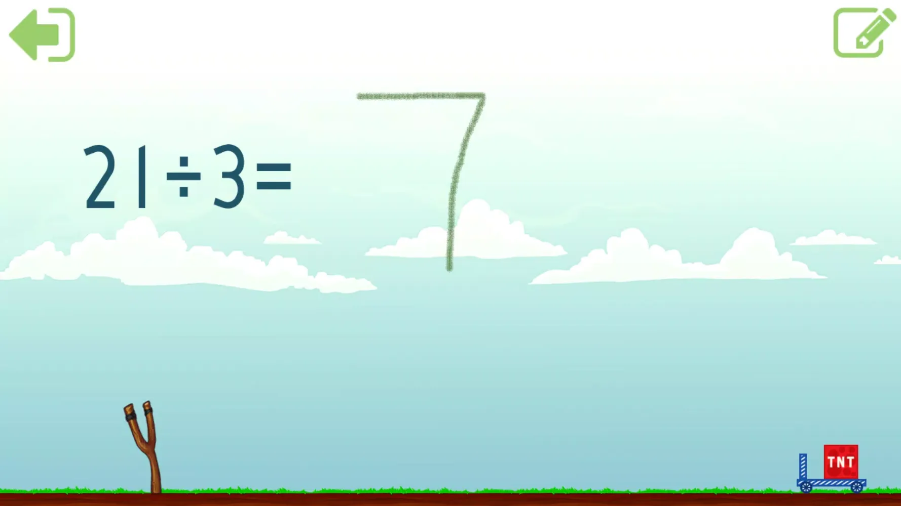 Ảnh chụp màn hình của Division 4th grade Math skills