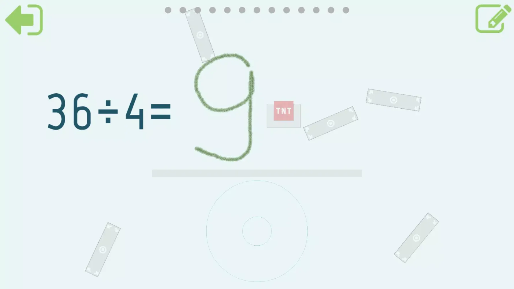 Ảnh chụp màn hình của Division 4th grade Math skills