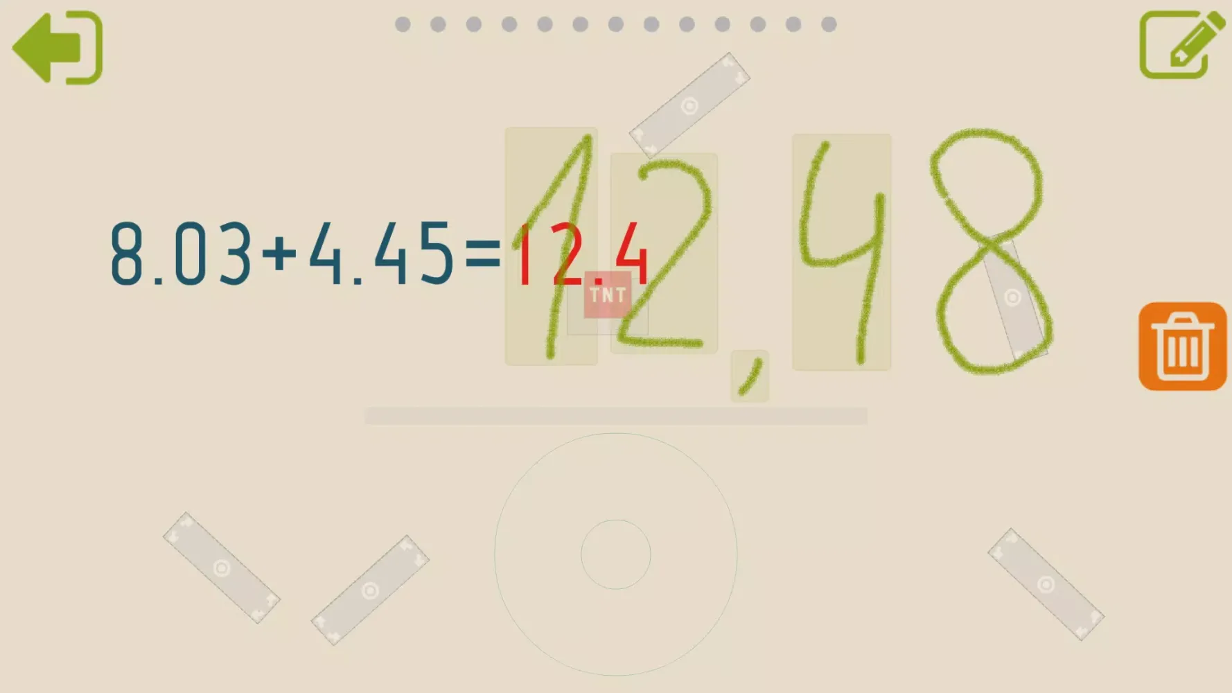 Decimals 4th grade Math skills 스크린샷