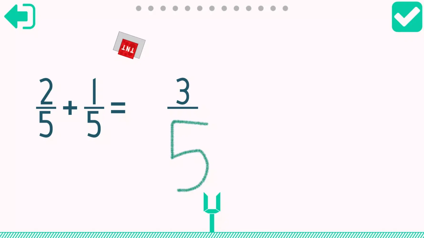 Adding Fractions Math Trainer Screenshots