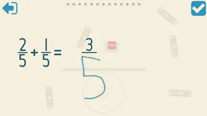 Tangkapan layar Trick Shot Math