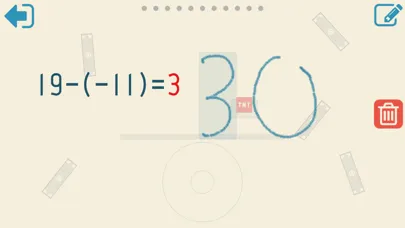 Tangkapan layar Trick Shot Math