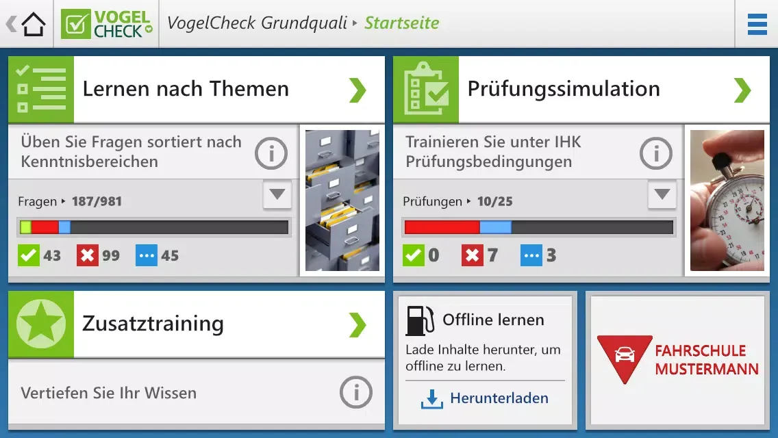 Vogel BKF Screenshots