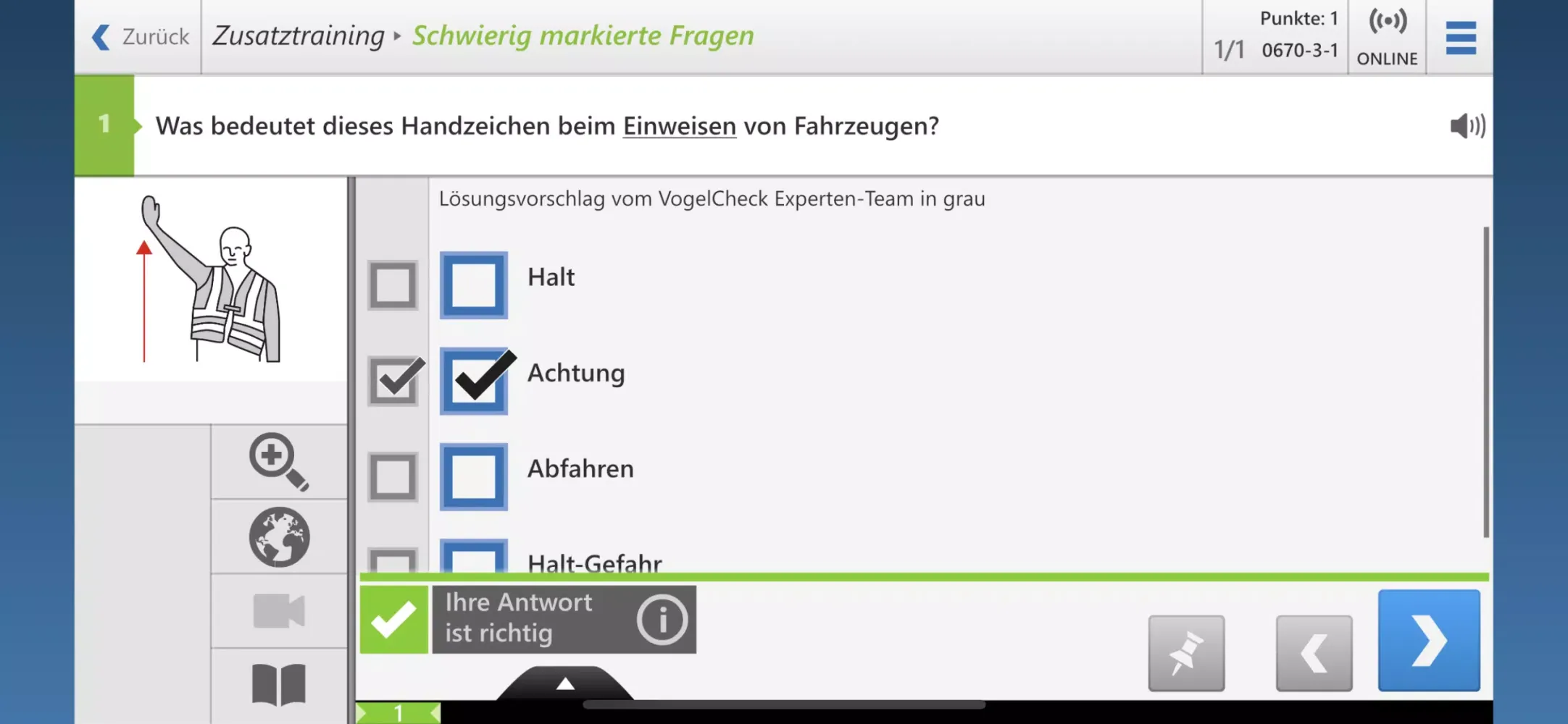 Vogel BKF Screenshots