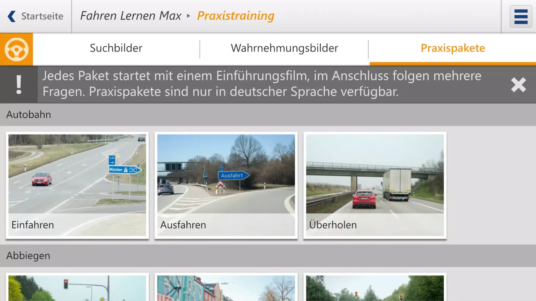 Fahren Lernen Screenshots