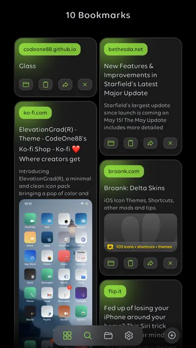 ภาพหน้าจอของ Subber - Store Your Bookmarks