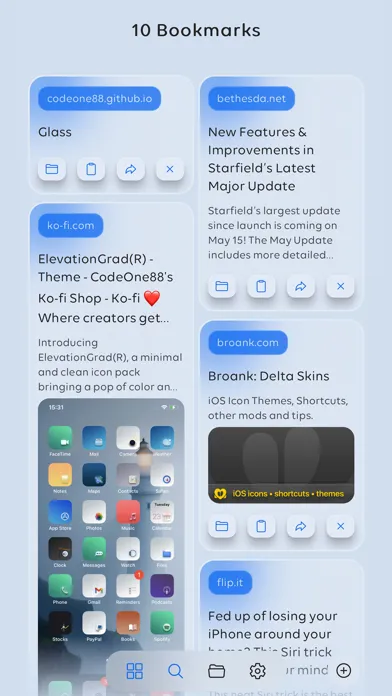 ภาพหน้าจอของ Subber - Store Your Bookmarks
