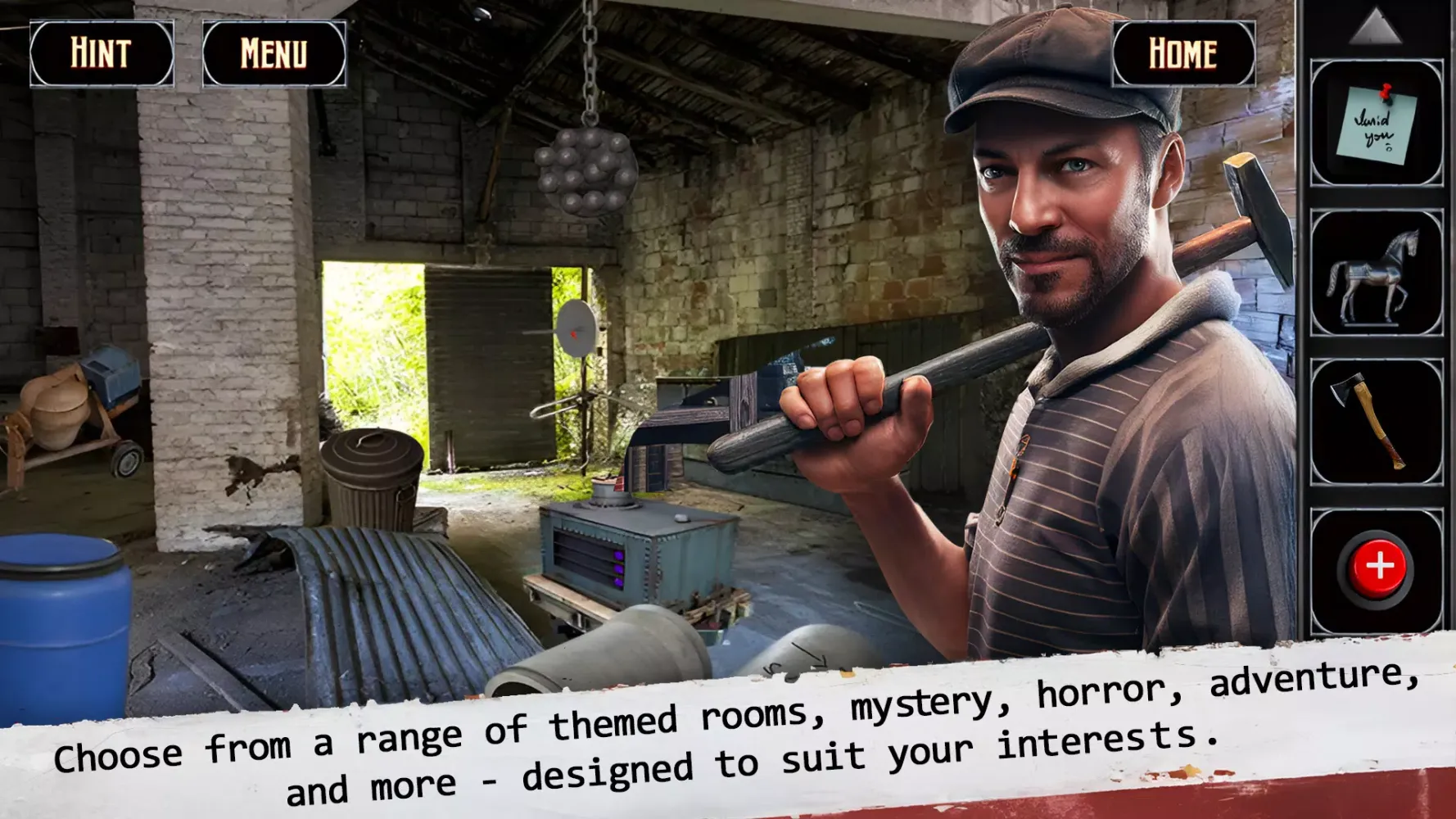 Escape Game Abandoned District Screenshots