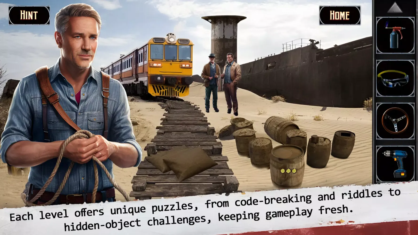 Escape Game Abandoned District Screenshots