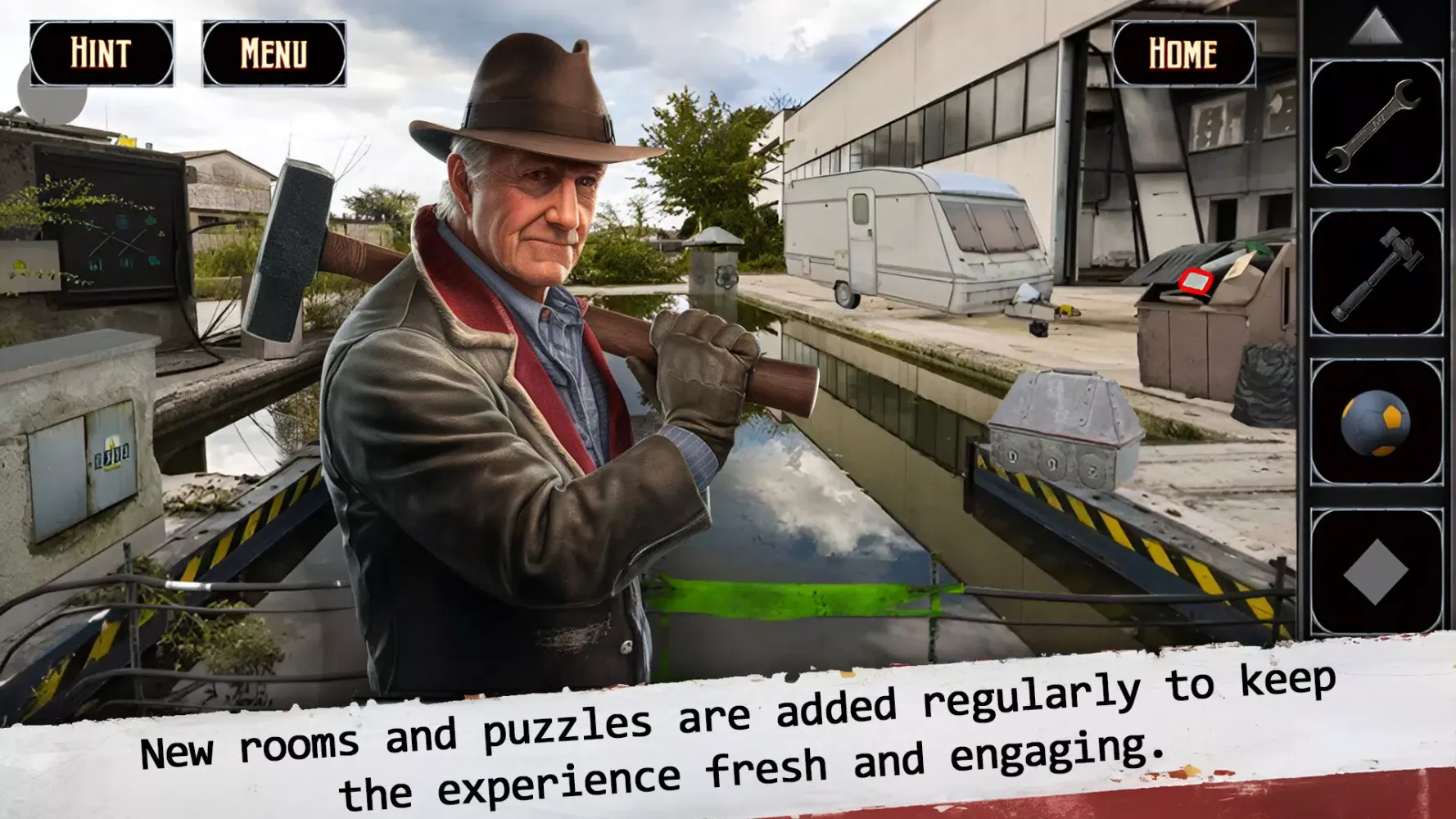 Escape Game Abandoned District Screenshots