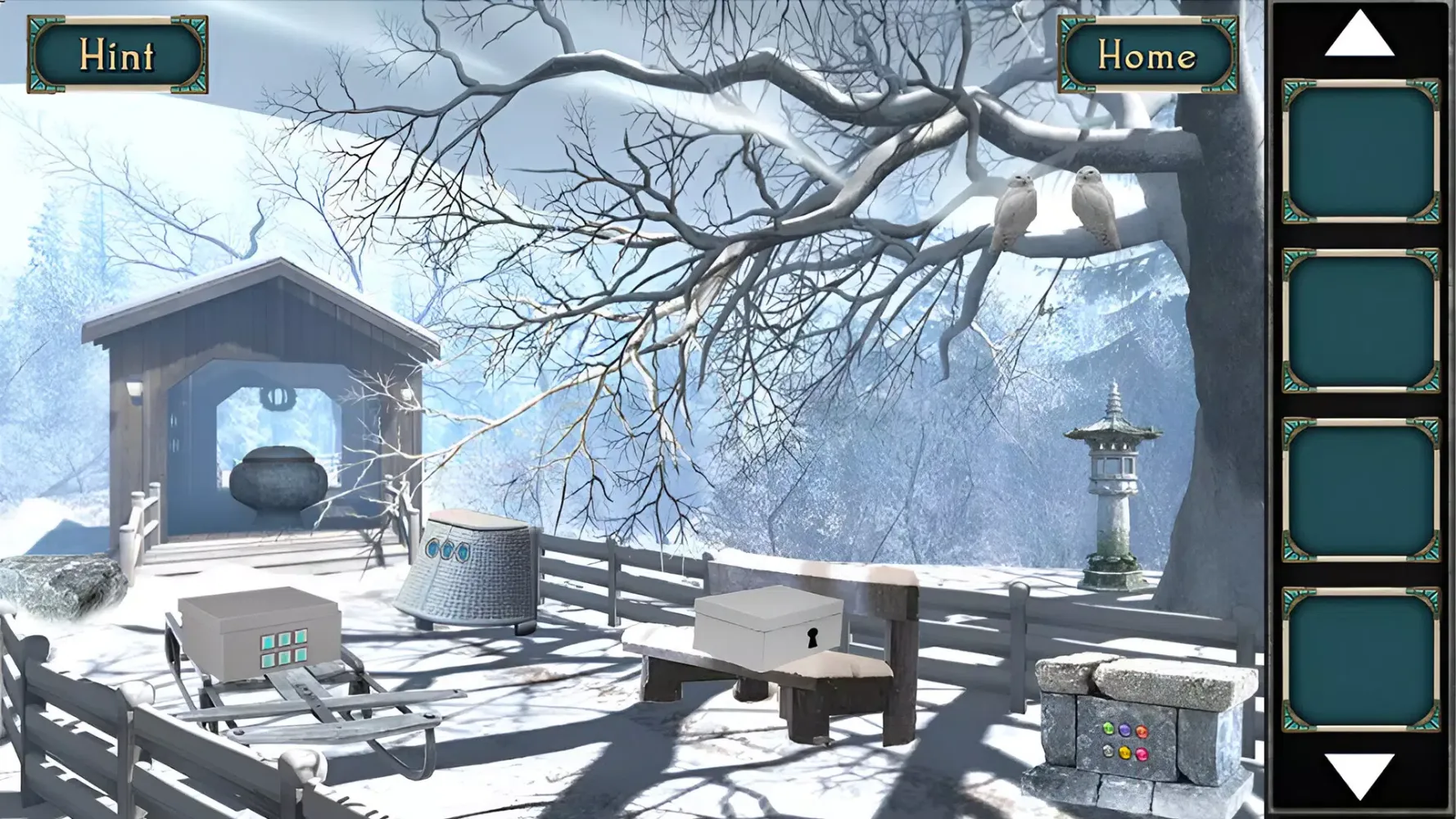 Winter Fantasy Village Escape Screenshots