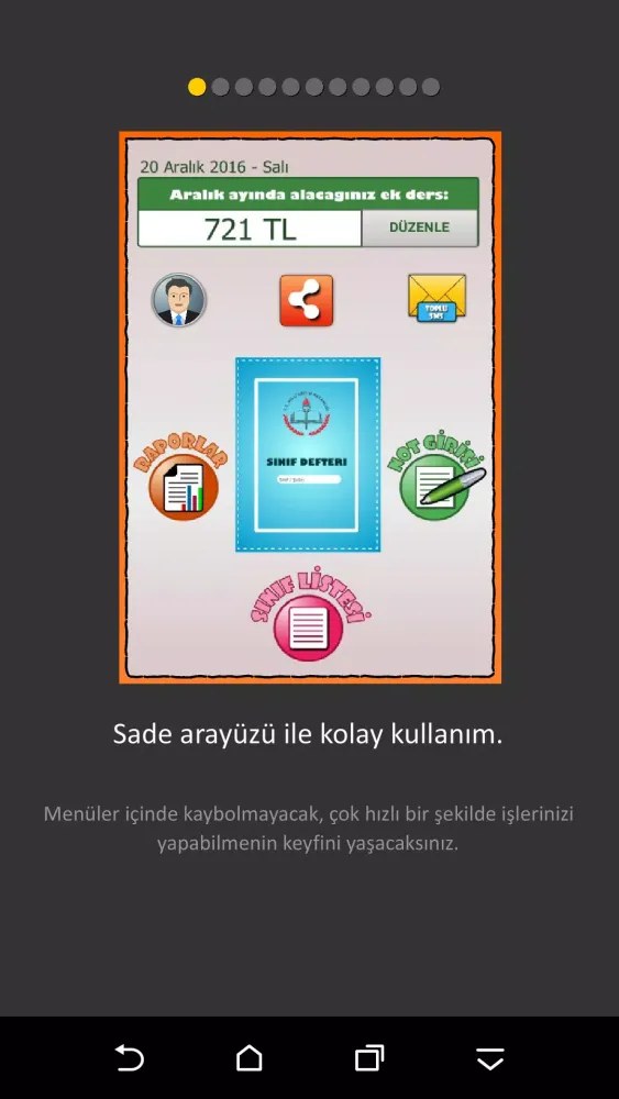 Capturas de pantalla de Öğretmen Evrak Çantası-2.Sınıf