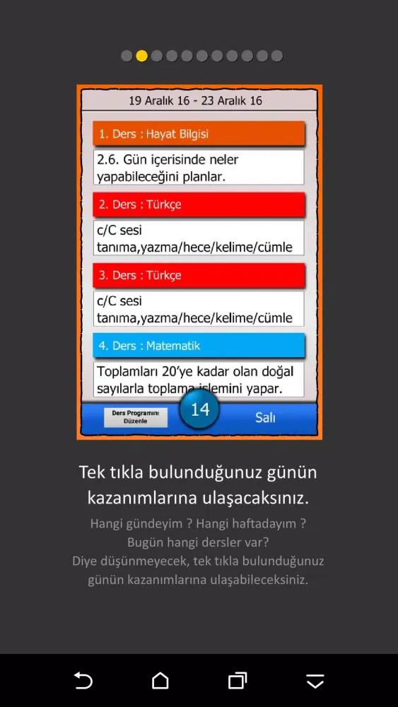 Capturas de pantalla de Öğretmen Evrak Çantası-2.Sınıf