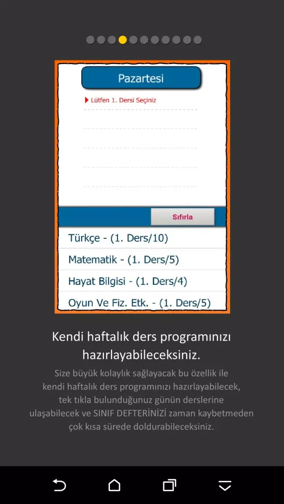 Capturas de pantalla de Öğretmen Evrak Çantası-2.Sınıf