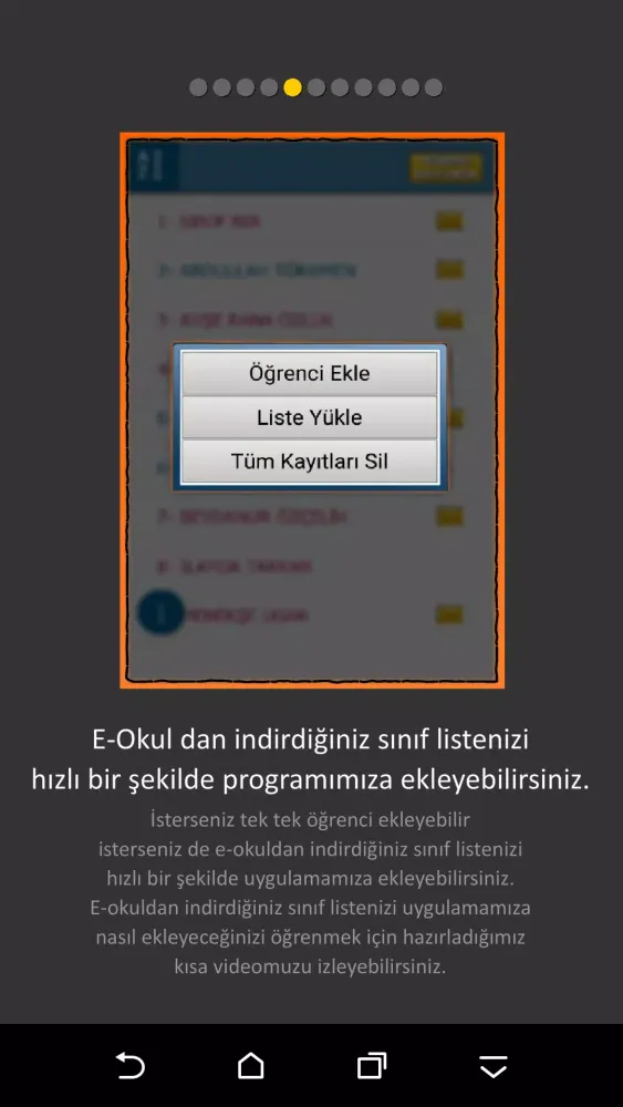 Capturas de pantalla de Öğretmen Evrak Çantası-2.Sınıf