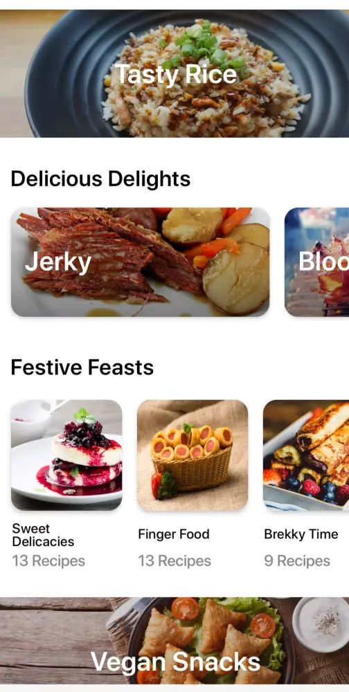 Screenshot di Air Fryer Oven Recipes App