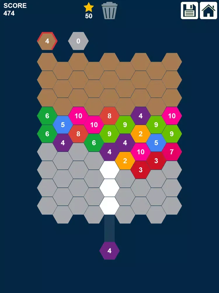 Capturas de tela do Hexa Attack: Shoot and Merge iPad 