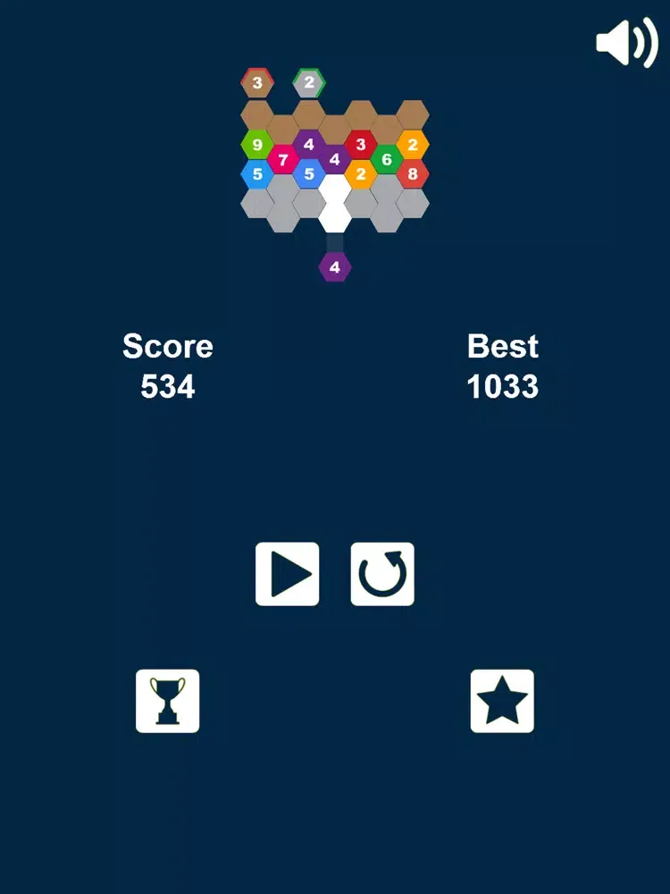 Capturas de tela do Hexa Attack: Shoot and Merge iPad 