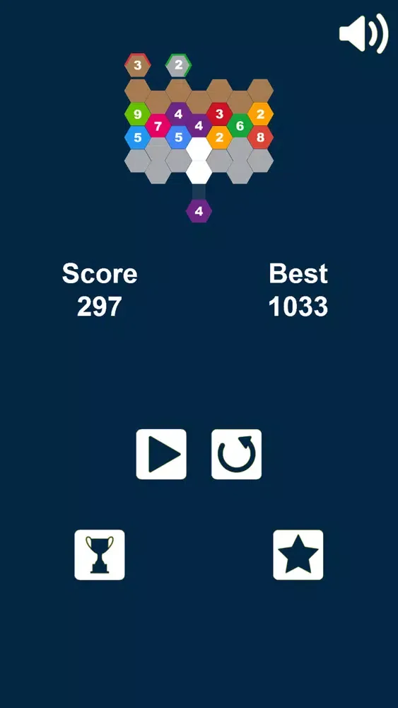 Capturas de tela do Hexa Attack: Shoot and Merge