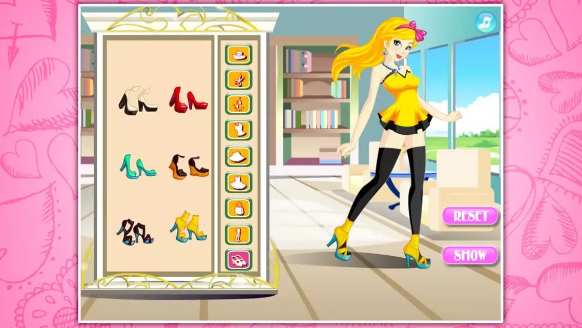 Beautiful Stewardess Dressup Screenshots