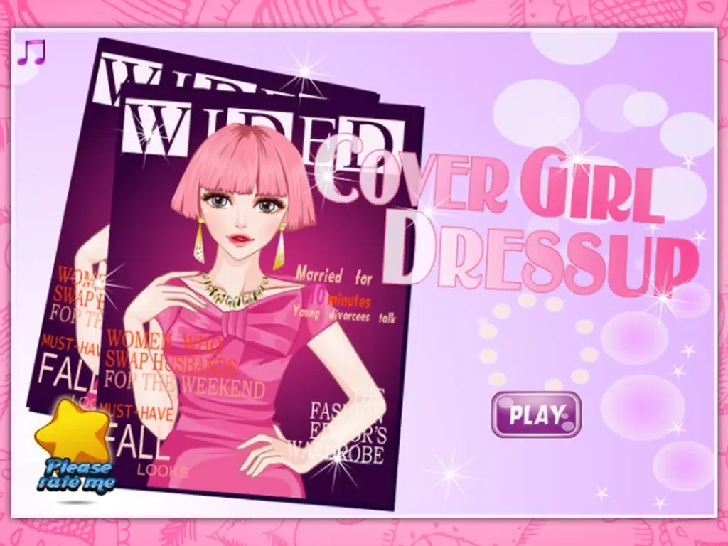 Cover girl dressup iPad 应用截图