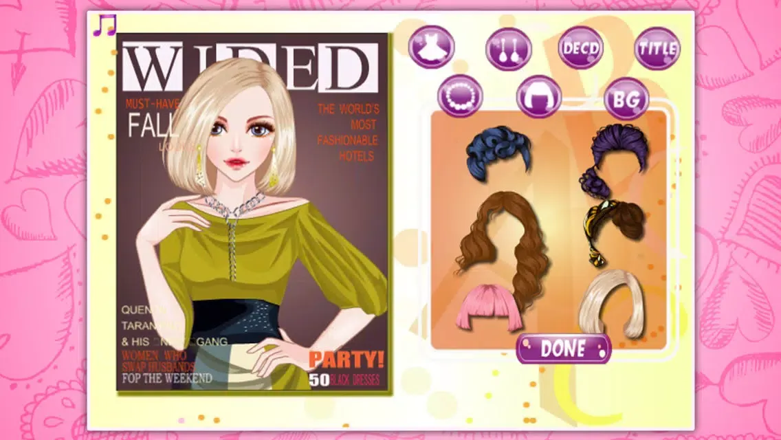 Cover girl dressup应用截图