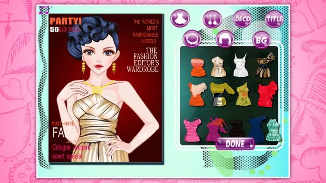 Cover girl dressup应用截图