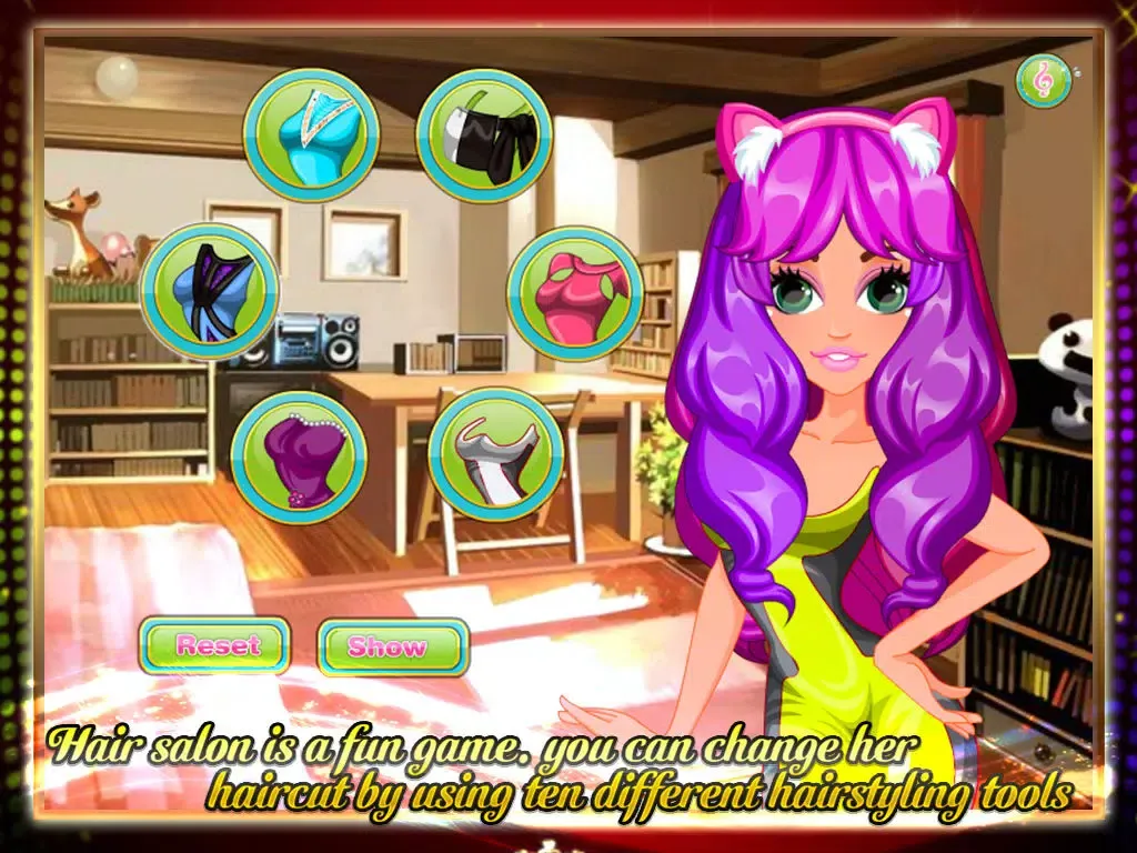 Fashionista Hair Salon iPad Screenshots