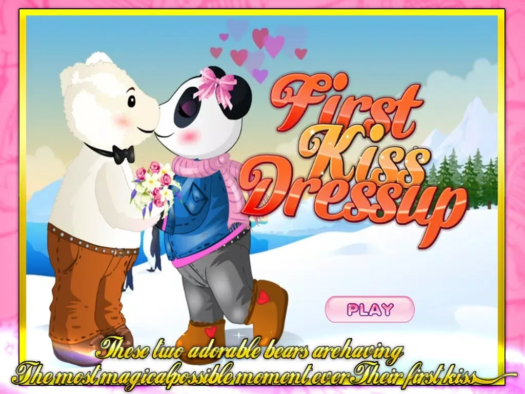 Ảnh chụp màn hình của First kiss dressup iPad 