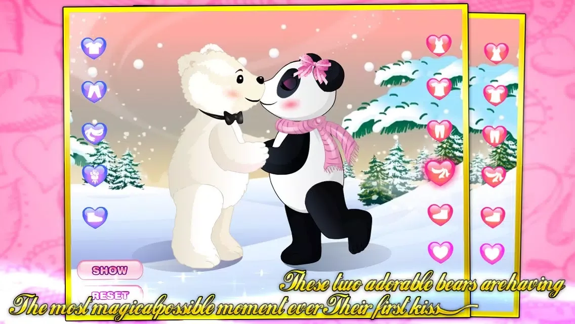 Ảnh chụp màn hình của First kiss dressup