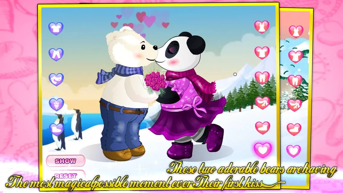 Ảnh chụp màn hình của First kiss dressup