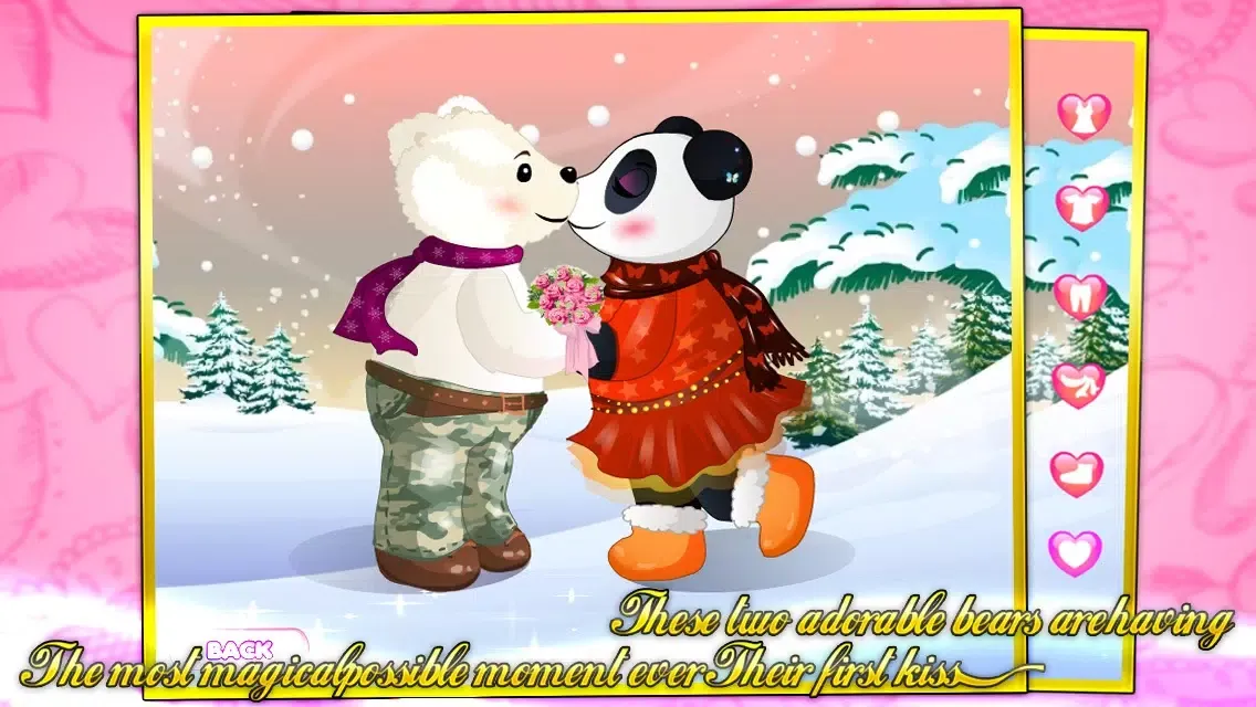 Ảnh chụp màn hình của First kiss dressup