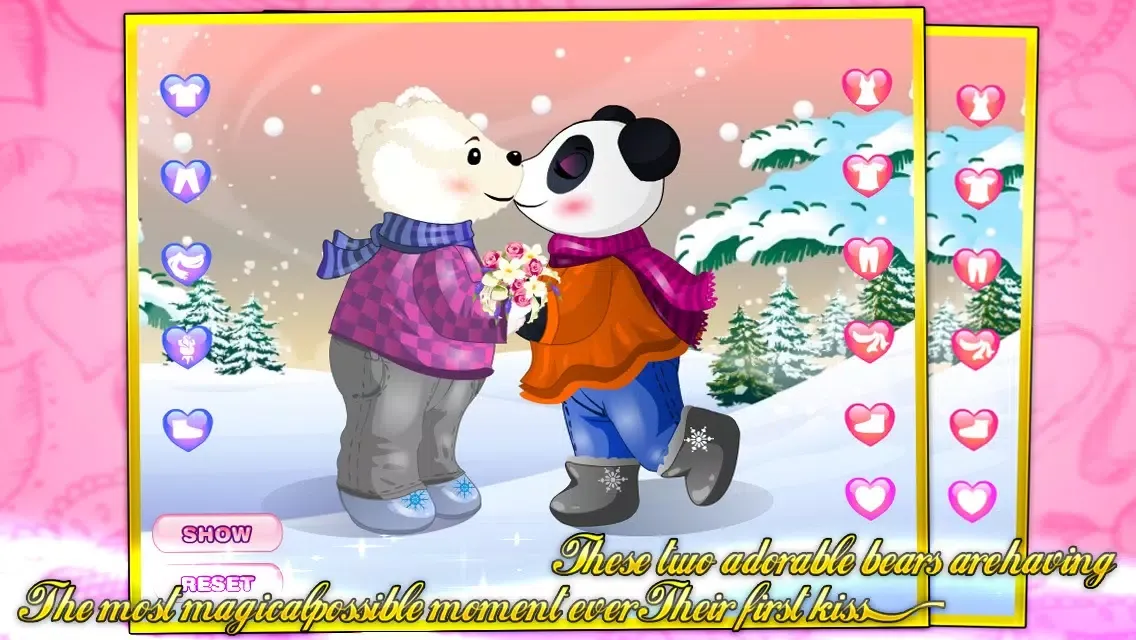 Ảnh chụp màn hình của First kiss dressup